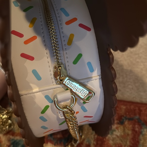 Loungefly Disney Mickey Mouse Ice Cream Sandwich Crossbody Bag - Picture 5 of 11